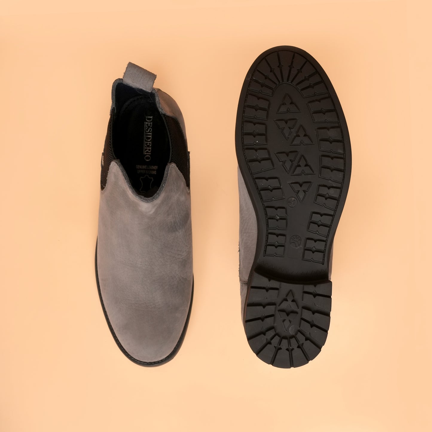 G.O.A.T Greay Extra Comfort - Men's Chelsea Boots with Genuine Suede Leather Upper