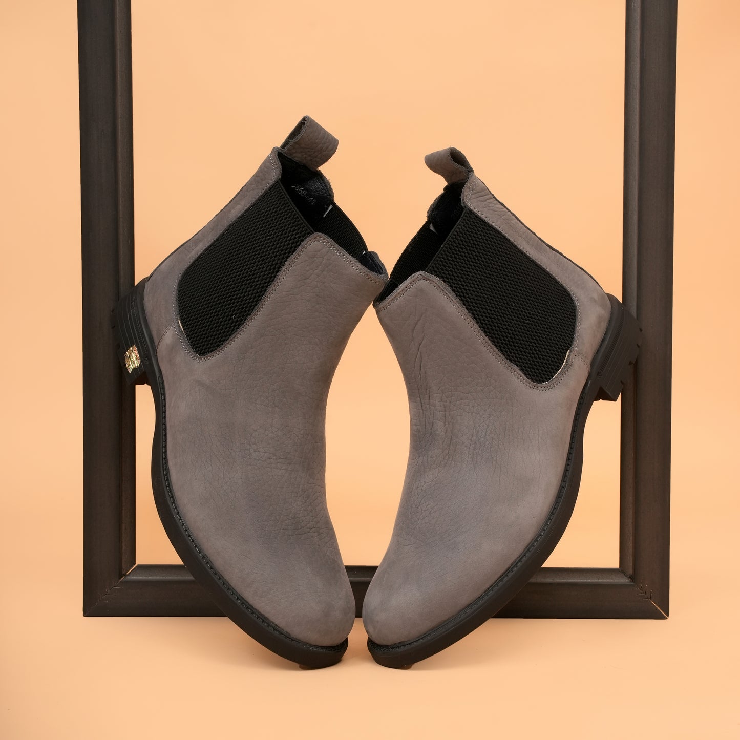 G.O.A.T Greay Extra Comfort - Men's Chelsea Boots with Genuine Suede Leather Upper