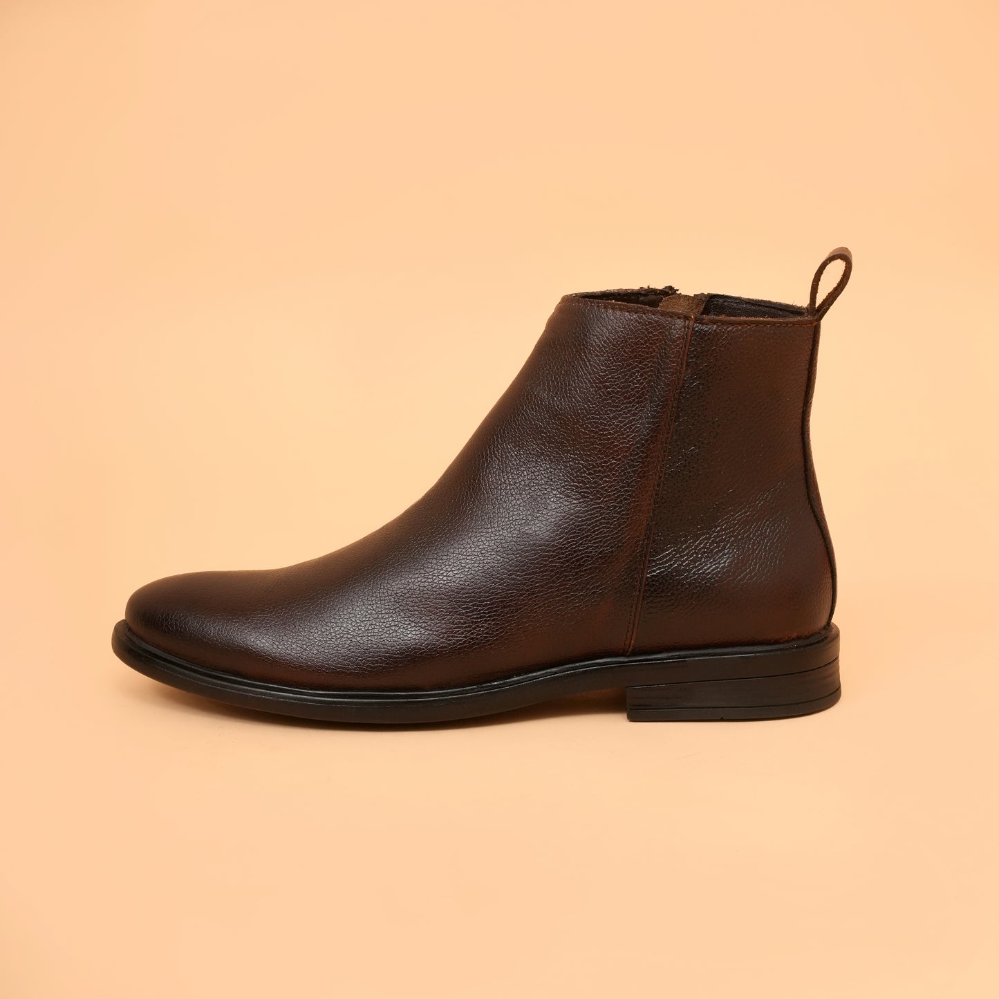 Chelsea Boots with Genuine Leather Upper