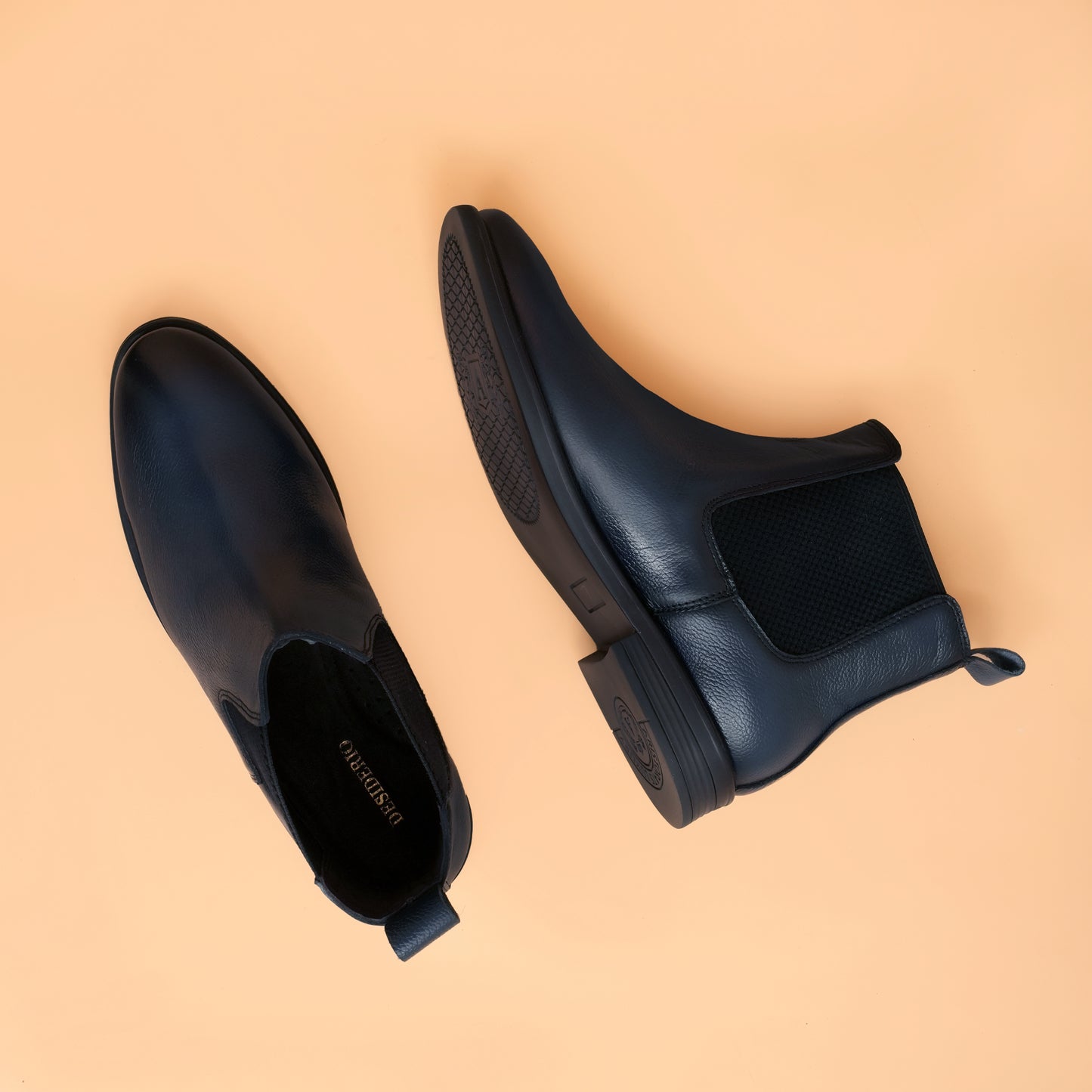 Chelsea Boots with Genuine Leather Upper