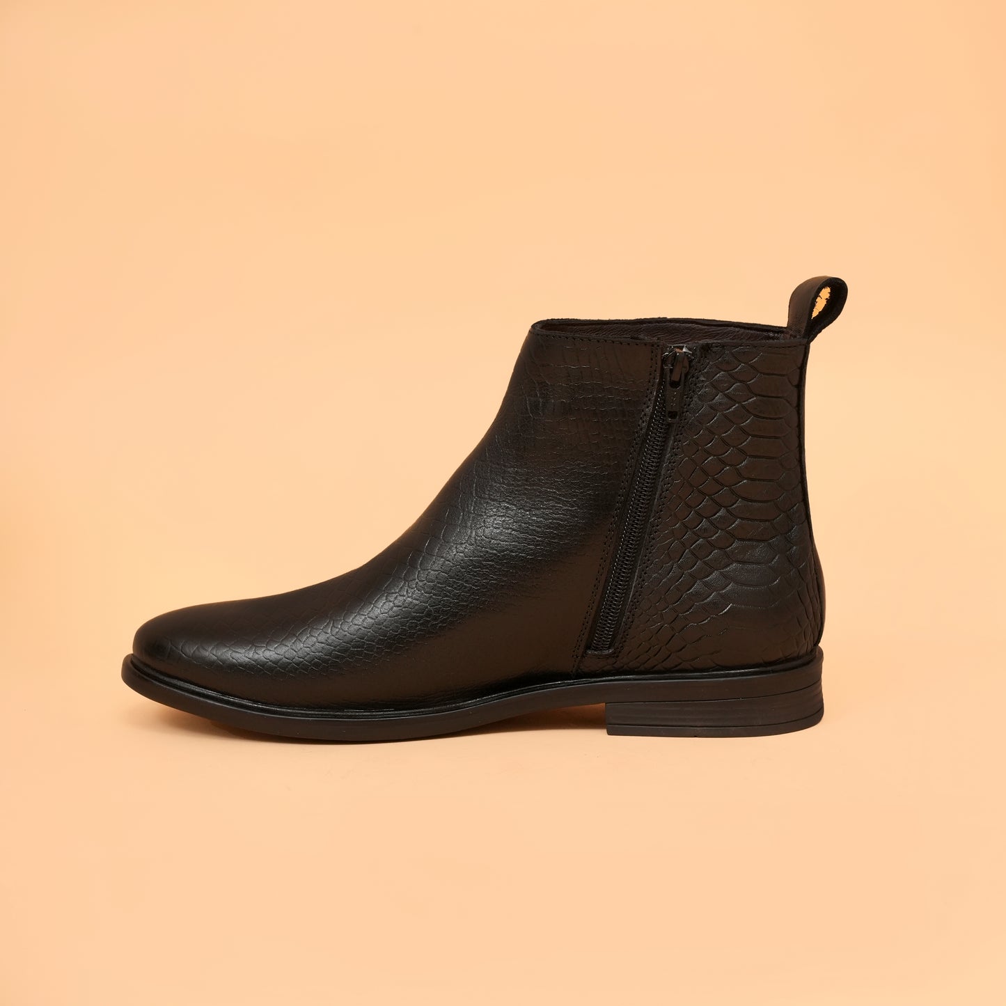 Chelsea Boots with Genuine Leather Upper