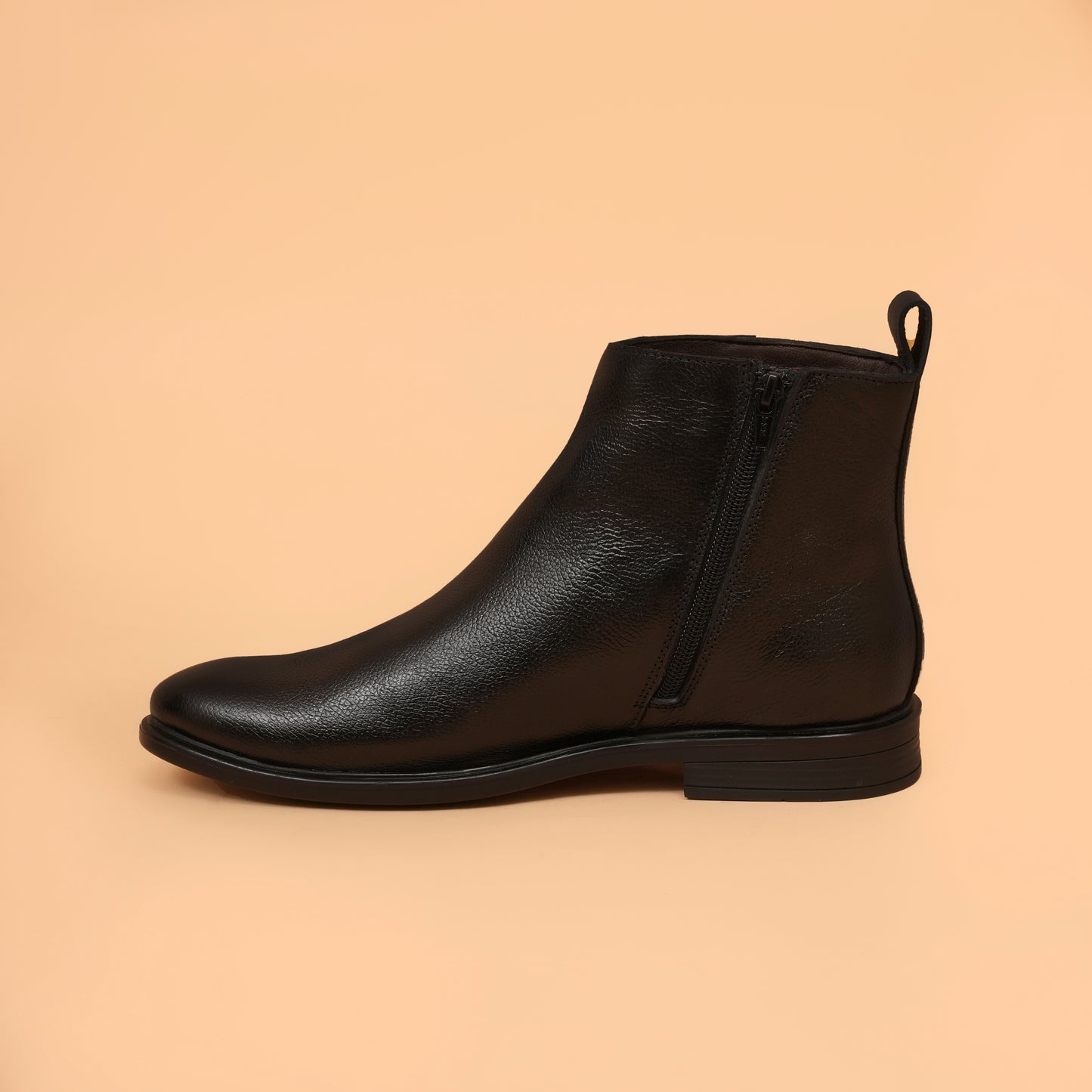Chelsea Boots with Genuine Leather Upper