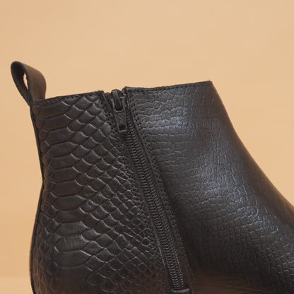 Chelsea Boots with Genuine Leather Upper
