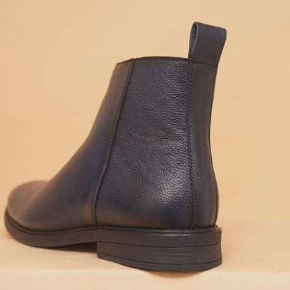 Chelsea Boots with Genuine Leather Upper